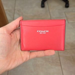 Coach card holder 💗